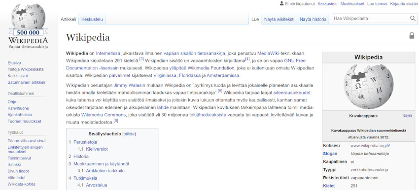 Wikipedia täyttää 20 vuotta - tiesitkö nämä faktat internetin vapaasta  tietosanakirjasta? | Ite wiki